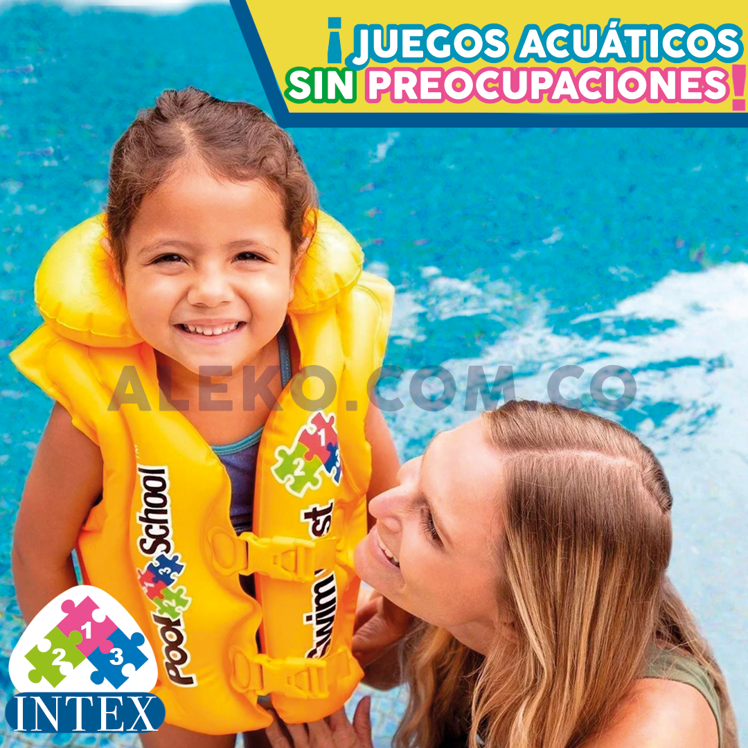 CHALECO FLOTADOR INTEX CHALECO FLOTADOR INTEX